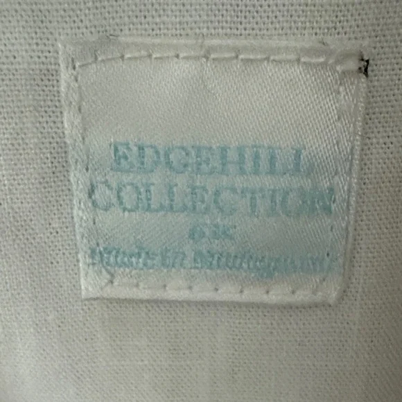 EDGEHILL COLLECTION Cream Dress with Pink Sash Flower Girl Easter Size 6X NWT - Picture 2 of 10